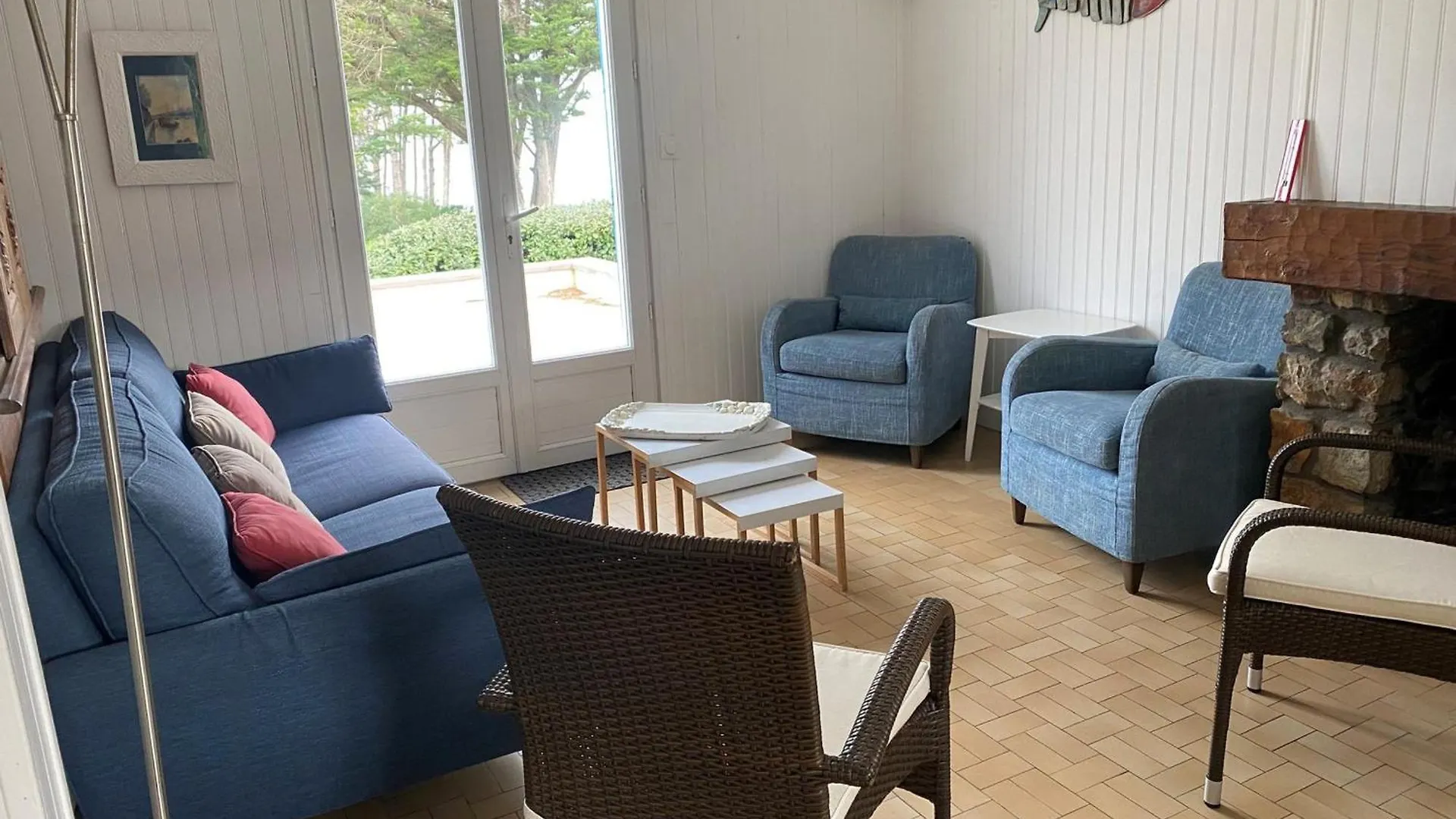 Maison De 4 Chambres Avec Jardin Pres De La Plage, Animaux Acceptes - Fr-1-418-159 ル・パレ 別荘