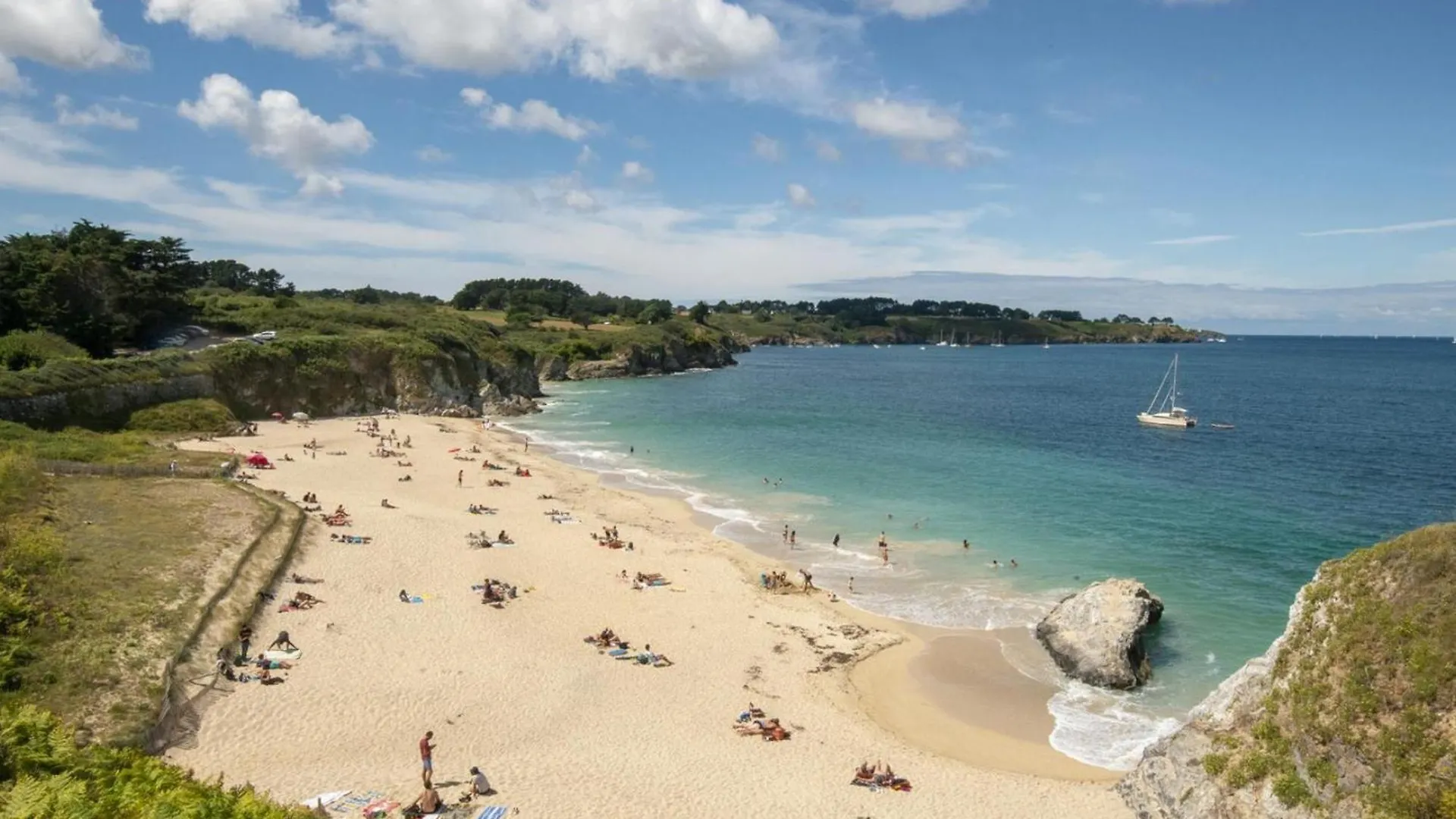 別荘 Maison De 4 Chambres Avec Jardin Pres De La Plage, Animaux Acceptes - Fr-1-418-159 ル・パレ